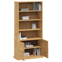 Boekenkast Vigo 85X35X170 Cm Massief Grenenhout