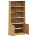 Boekenkast Vigo 85X35X170 Cm Massief Grenenhout