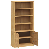 Boekenkast Vigo 85X35X170 Cm Massief Grenenhout