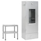 Bbq-Rookoven Met 1 Kg Houtsnippers 44,5X29X83 Cm