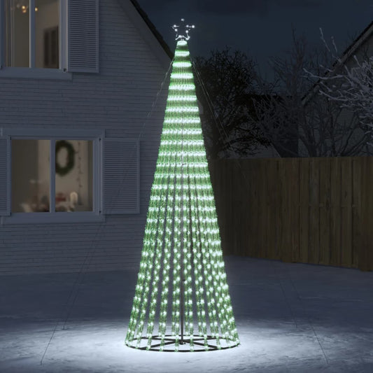 Led-Kerstboom 688 Leds Koud Wit Koudwit