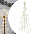 Led-Kerstboom Met Spikes 220 Led's Warm Wit Warmwit