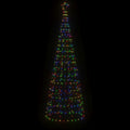 Led-Kerstboom Met Spikes 570 Leds Kleurrijk Multikleur