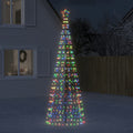Led-Kerstboom Met Spikes 570 Leds Kleurrijk Multikleur