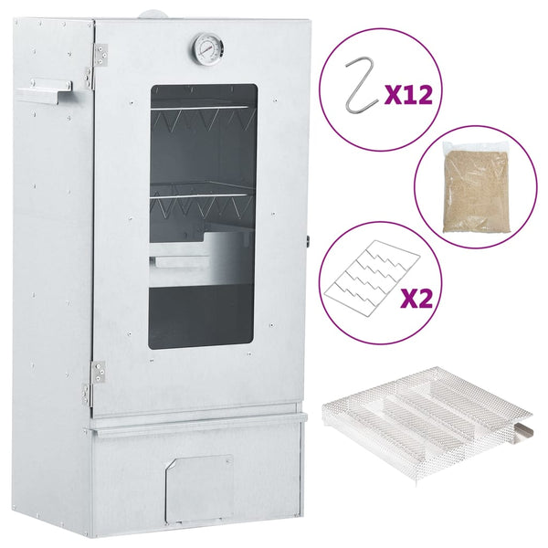 Bbq-Rookoven Met Koude Rookgenerator Gegalvaniseerd Staal