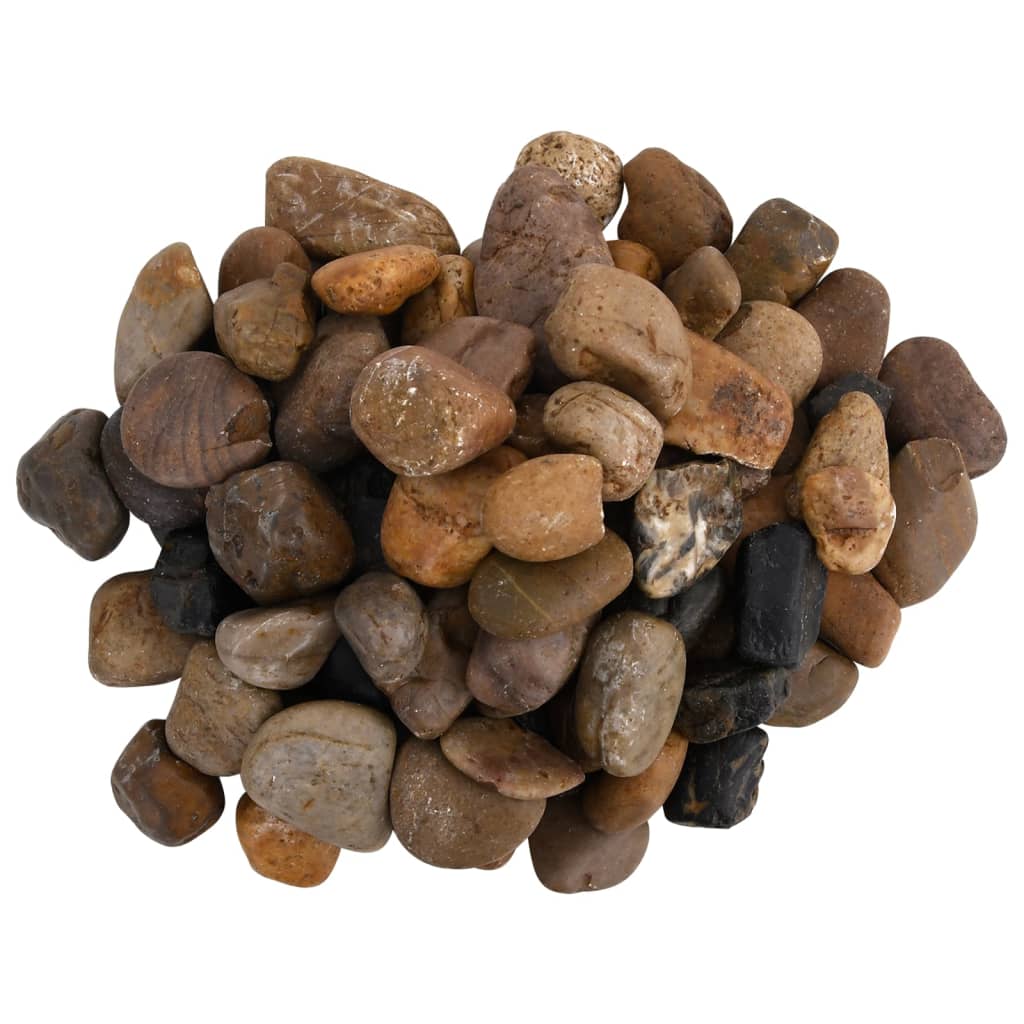 Kiezelstenen Gepolijst 2-5 Cm 25 Kg Meerkleurig