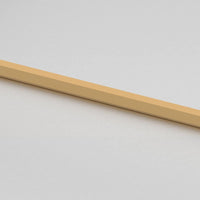 Binnendeur Smal 93X201,5 Cm Gehard Glas En Aluminium Goudkleur Goudkleurig En Mat