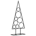 Kerstdecoratie Kerstboom Metaal Zwart Zwart