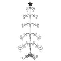 Kerstdecoratie Kerstboom Metaal Zwart