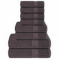 8-Delige Handdoekenset 360 G/M² 100% Katoen