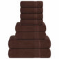 8-Delige Handdoekenset 360 G/M² 100% Katoen