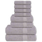 8-Delige Handdoekenset 360 G/M² 100% Katoen