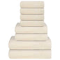 8-Delige Handdoekenset 360 G/M² 100% Katoen