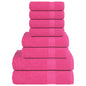 8-Delige Handdoekenset 360 G/M² 100% Katoen