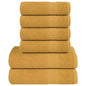 6-Delige Handdoekenset 360 G/M² 100% Katoen