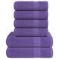 6-Delige Handdoekenset 360 G/M² 100% Katoen
