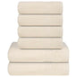 6-Delige Handdoekenset 360 G/M² 100% Katoen