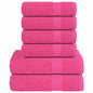 6-Delige Handdoekenset 360 G/M² 100% Katoen