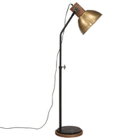 Vloerlamp 25 W E27 30X30X100-150 Cm Antiek Messingkleurig