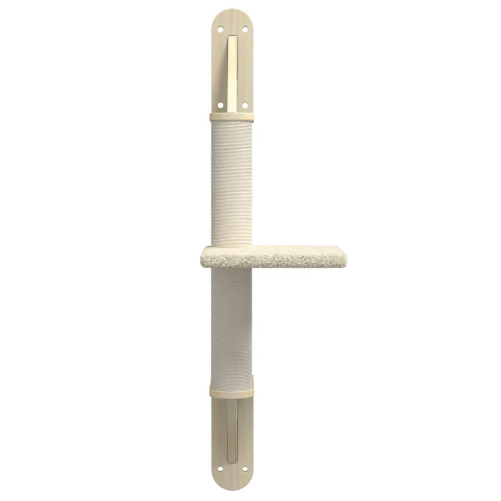 Kattenmeubel Wandgemonteerd Met Krabpaal 85,5 Cm Kleurig