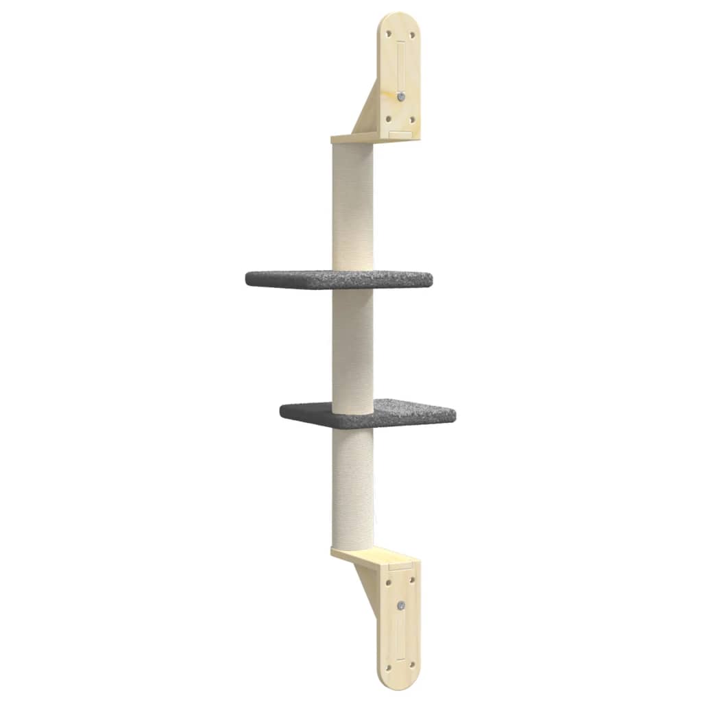 Kattenmeubel Wandgemonteerd Met Krabpaal 108 Cm