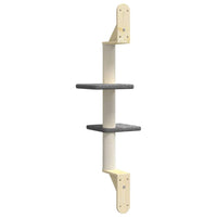 Kattenmeubel Wandgemonteerd Met Krabpaal 108 Cm