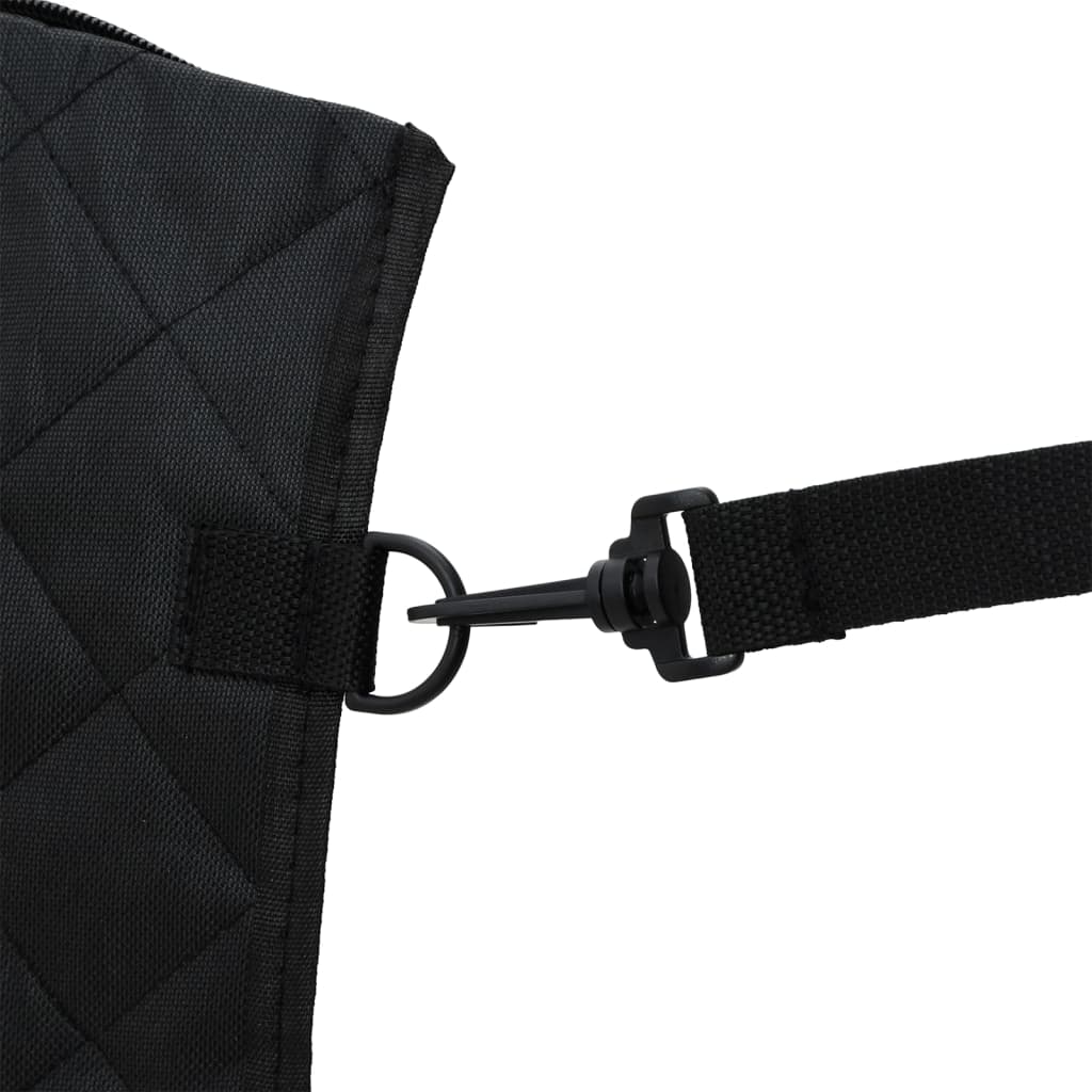 Autostoelhoes Voor Honden 137X46X50 Cm Zwart Hek