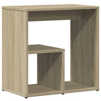 Bijzettafel 50X30X50 Cm Spaanplaat Sonoma Eikenkleurig