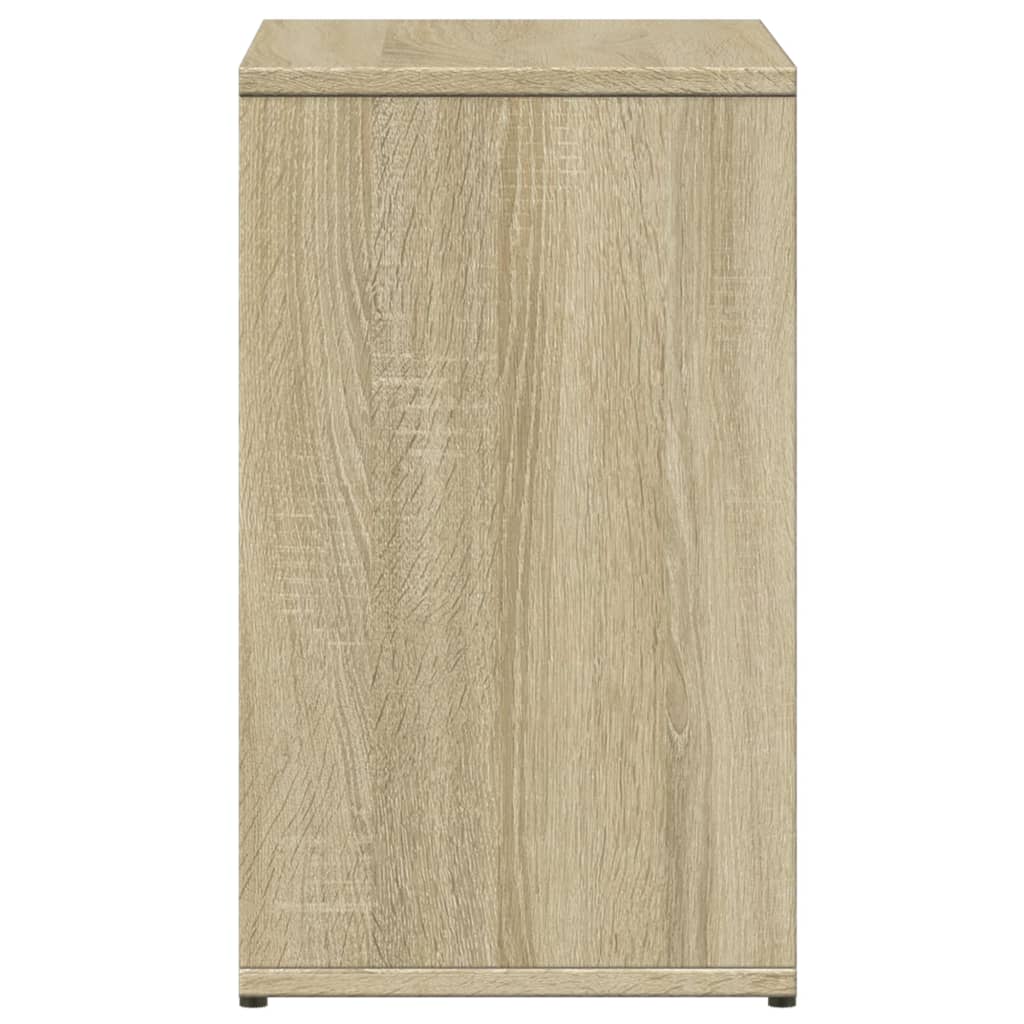 Bijzettafel 50X30X50 Cm Spaanplaat Sonoma Eikenkleurig