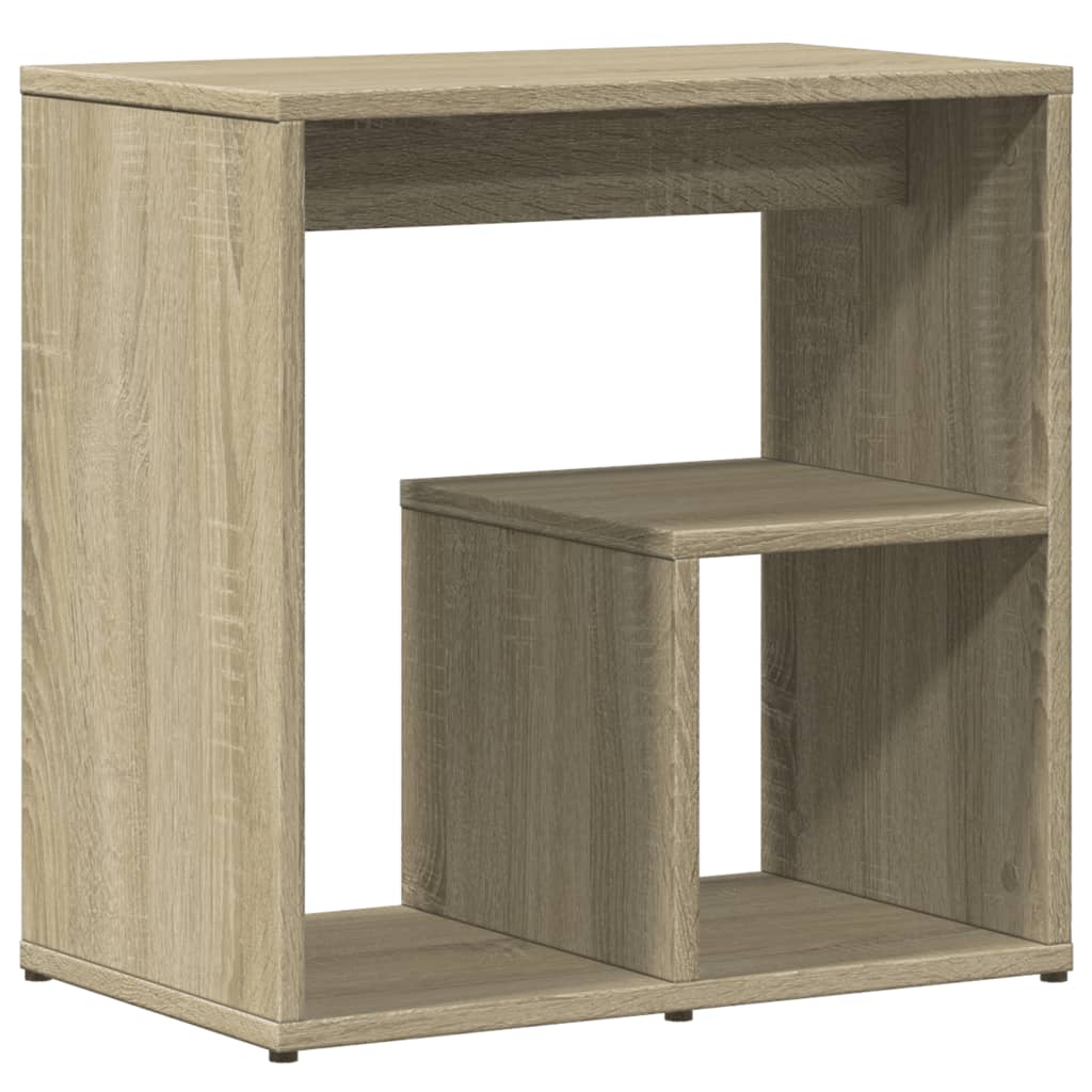 Bijzettafel 50X30X50 Cm Spaanplaat Sonoma Eikenkleurig