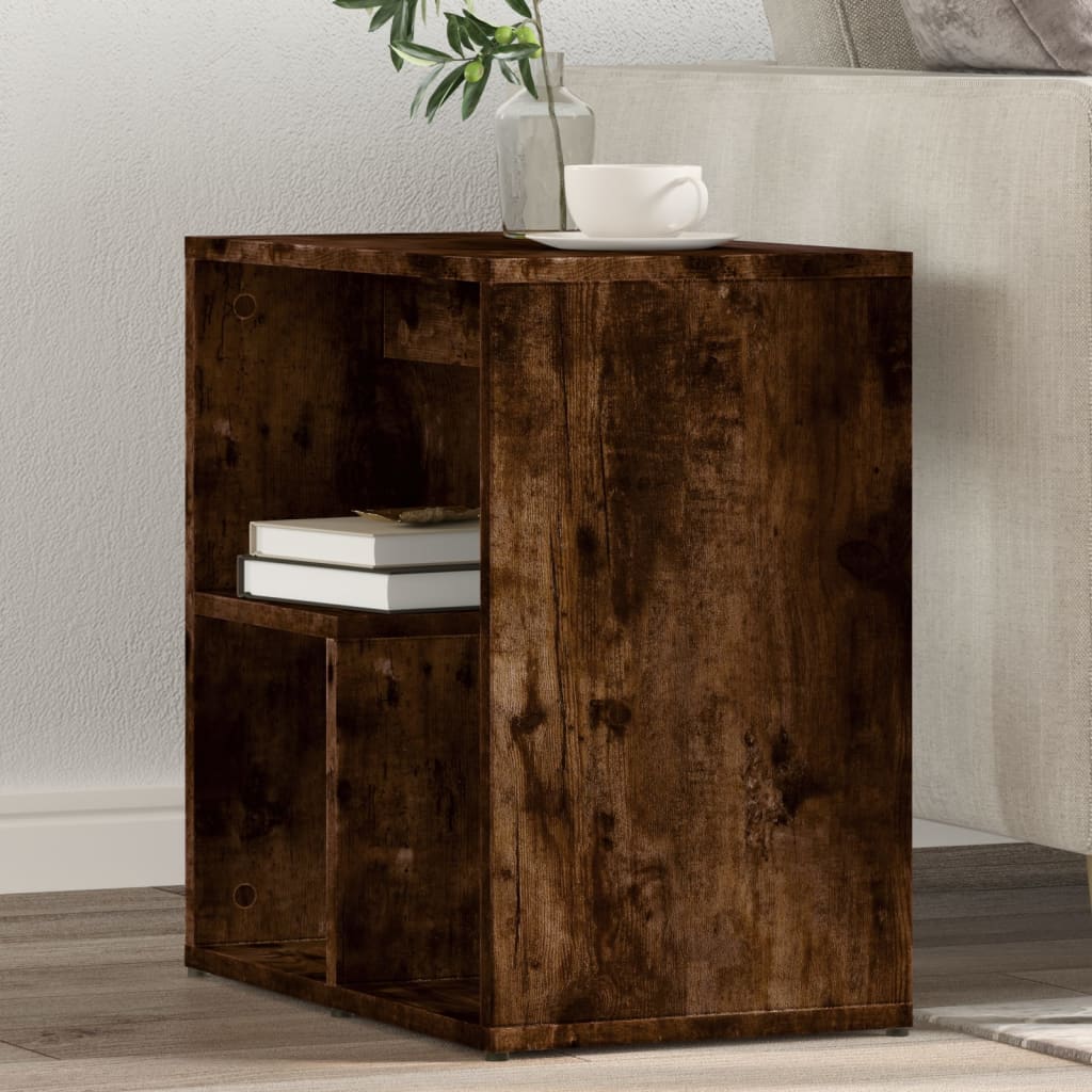 Bijzettafel 50X30X50 Cm Bewerkt Hout