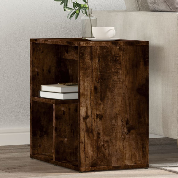Bijzettafel 50X30X50 Cm Bewerkt Hout