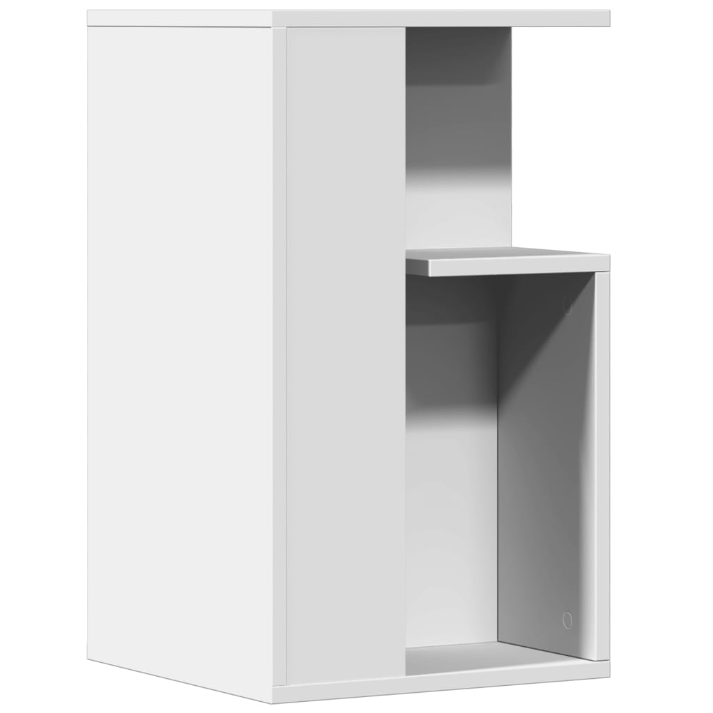 Bijzettafel 35X35X60 Cm Bewerkt Hout