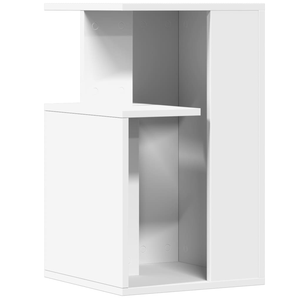 Bijzettafel 35X35X60 Cm Bewerkt Hout