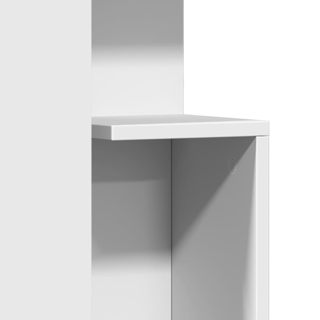 Bijzettafel 35X35X60 Cm Bewerkt Hout