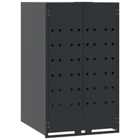 Containerberging Voor 1 Container 69X79X117 Cm Staal Antraciet