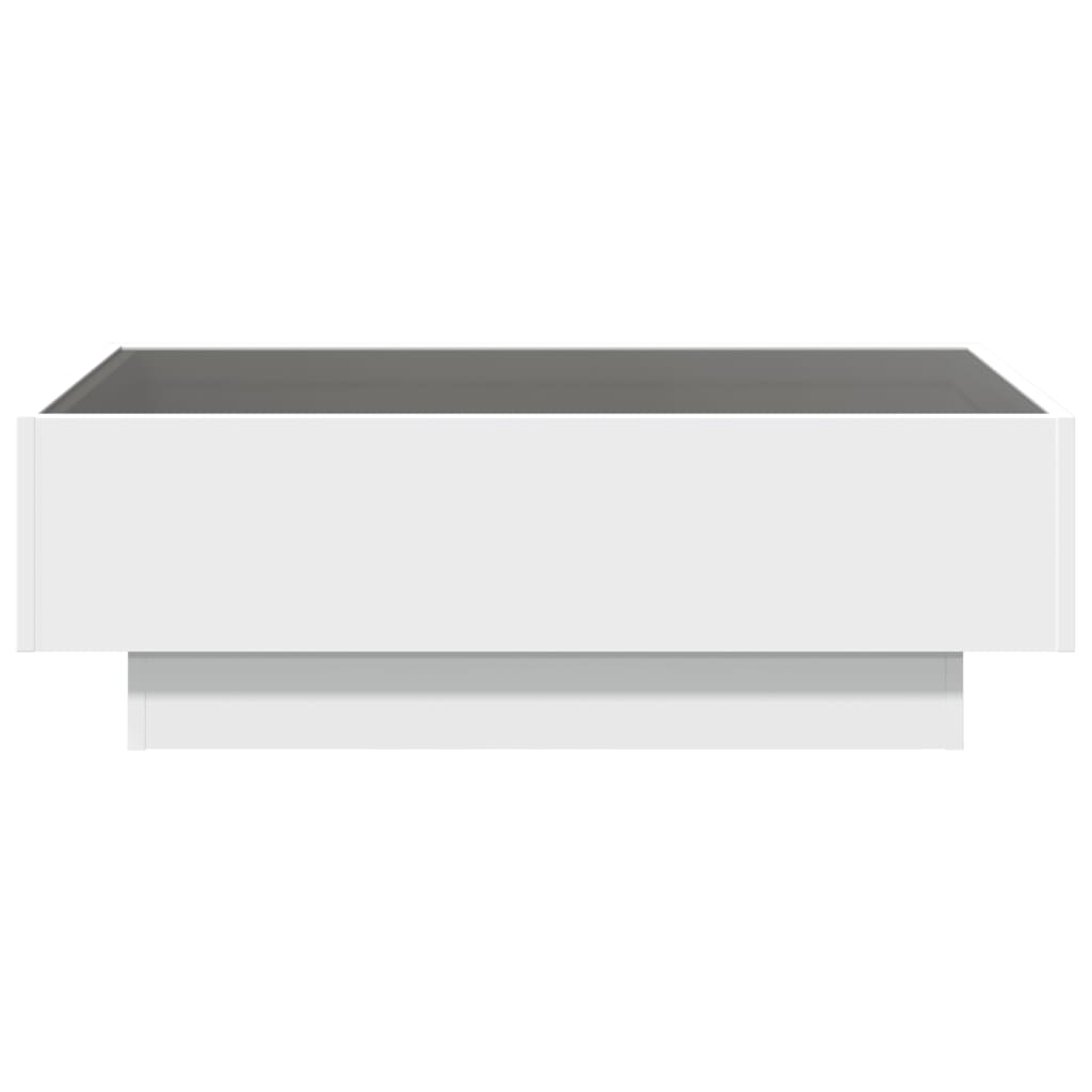 Salontafel Met Led Bewerkt Hout