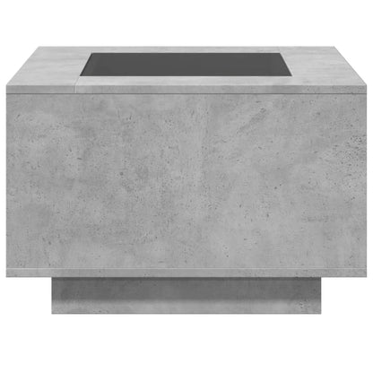 Salontafel Met Led Bewerkt Hout