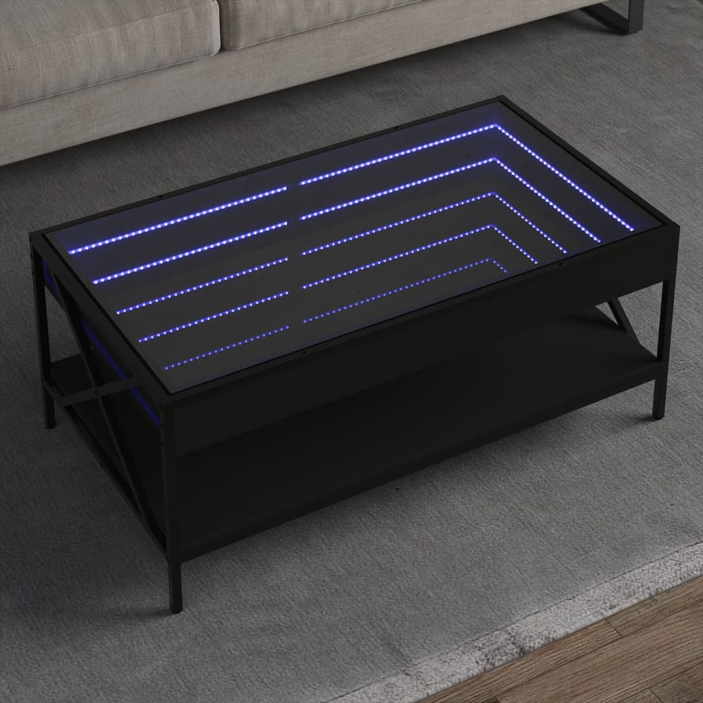 Salontafel Met Infinity Led Kleurig