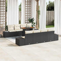 Tuin Eetset Met Kussen 9 Pcs 100 X 55 X 73 Cm