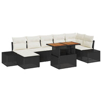 Tuin Sofa Set Met Kussen 8 Pcs