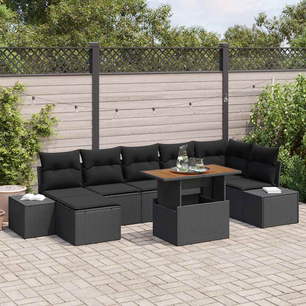 Tuin Sofa Set Met Kussen 8 Pcs