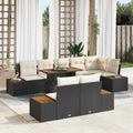 Tuin Eetset Met Kussen 9 Pcs En Beige 100 X 55 X 73 Cm