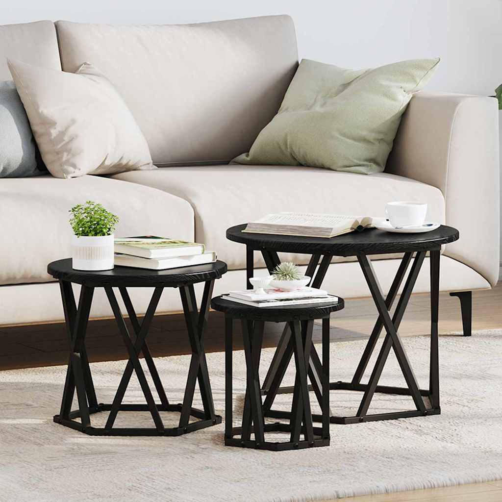 Nestbare Bijzettafel 3 Pcs