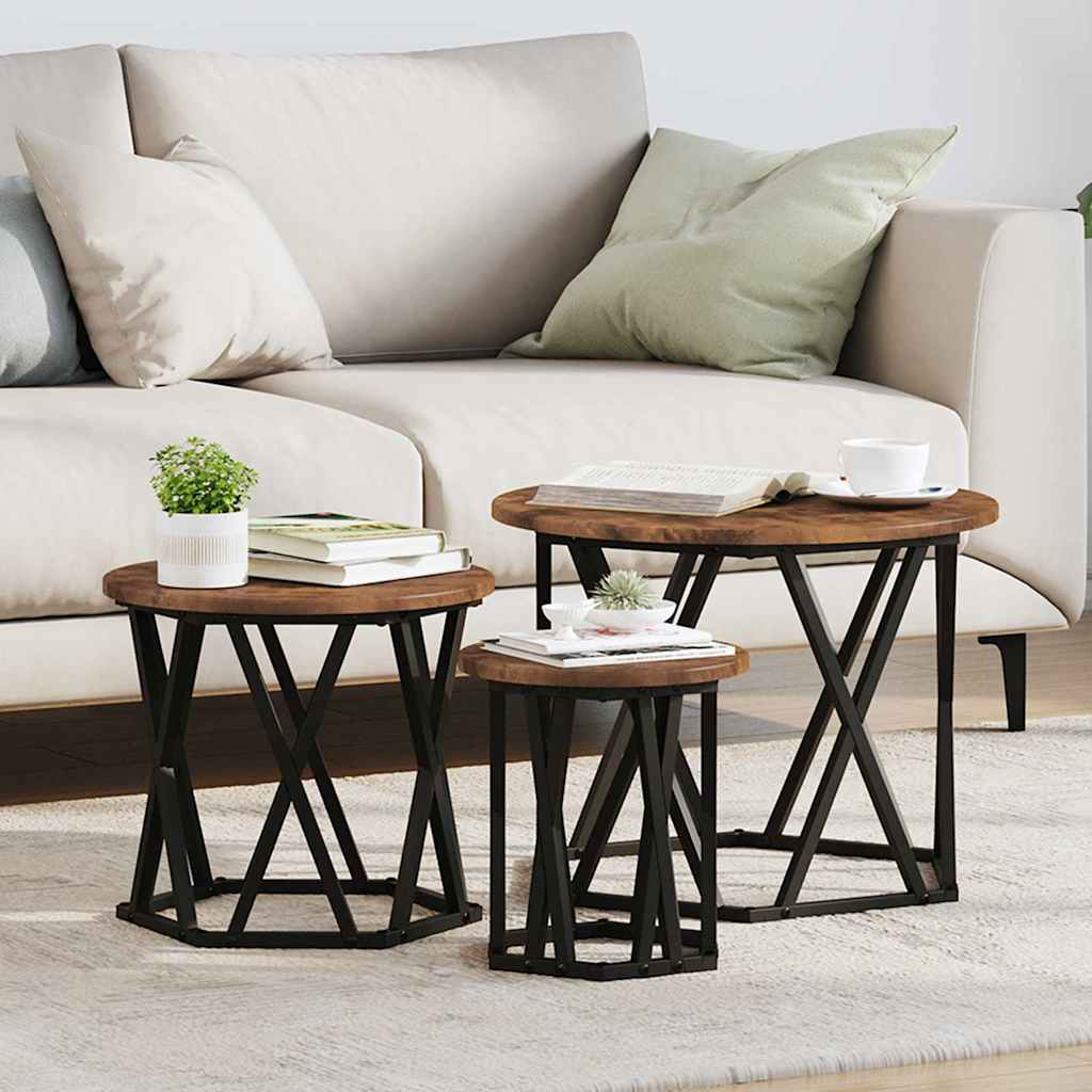 Nestbare Bijzettafel 3 Pcs