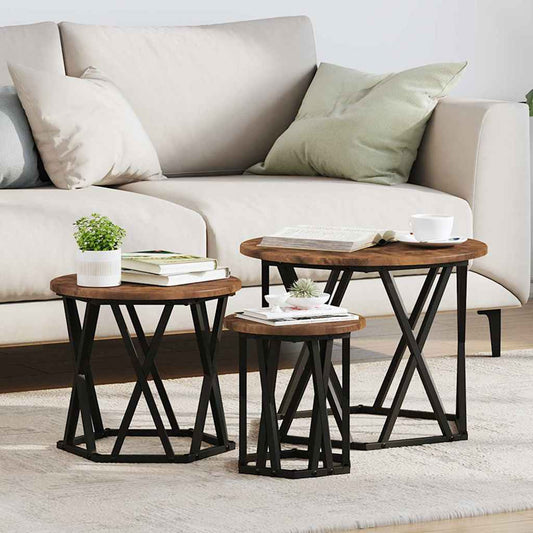 Nestbare Bijzettafel 3 Pcs