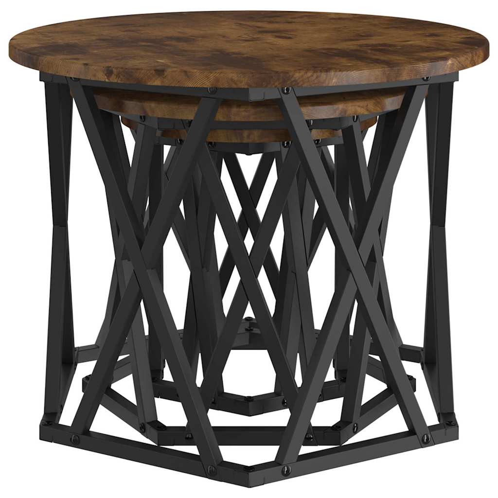 Nestbare Bijzettafel 3 Pcs