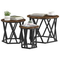 Nestbare Bijzettafel 3 Pcs