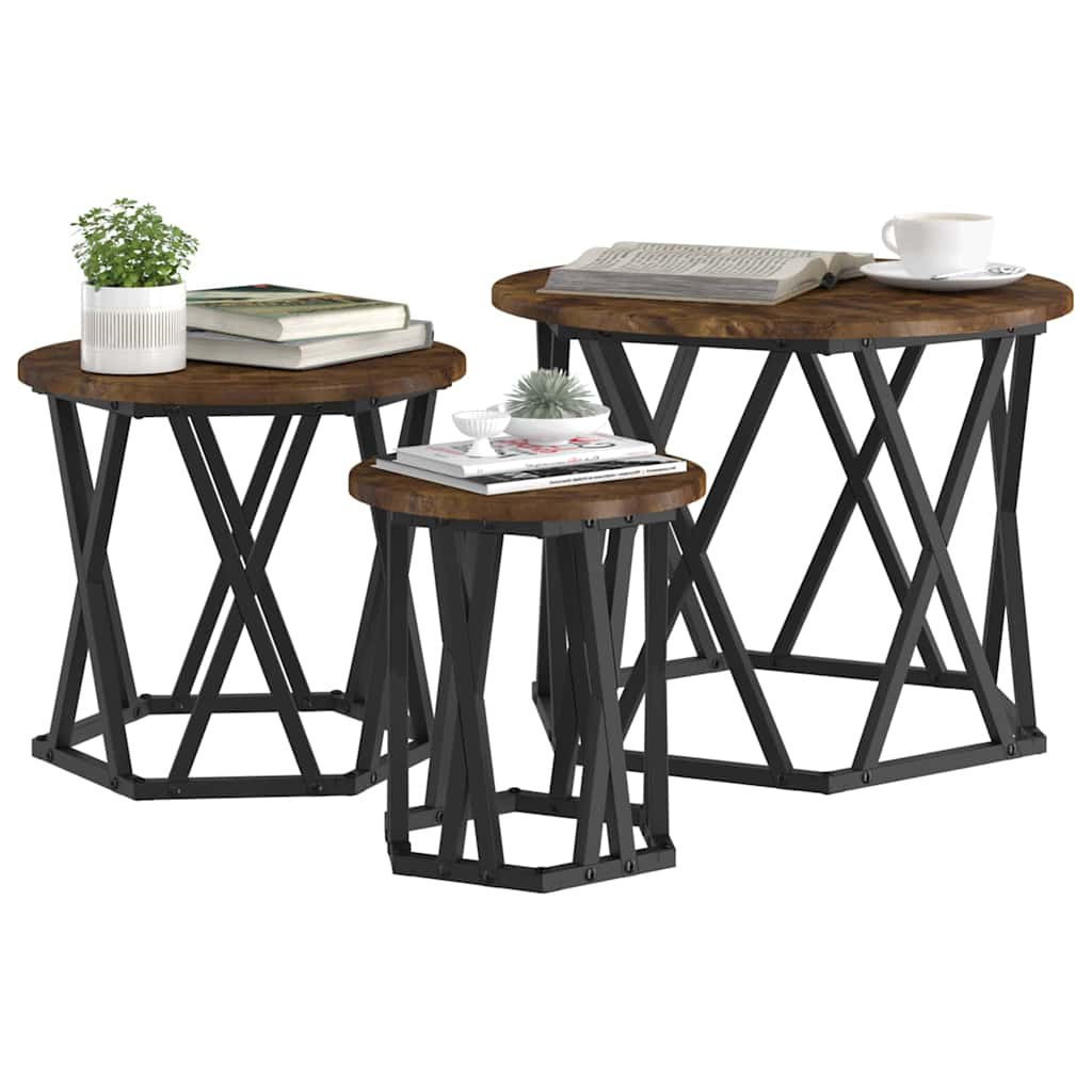Nestbare Bijzettafel 3 Pcs