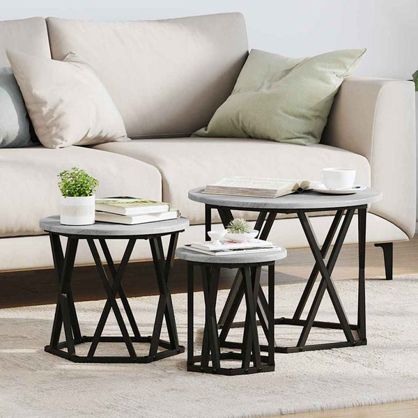 Nestbare Bijzettafel 3 Pcs